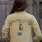 Beige Cotton Co-ord Dress Set | Auto Rickshaw Block Print – Medium to 3XL