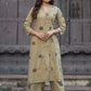 Beige Cotton Co-ord Dress Set | Auto Rickshaw Block Print – Medium to 3XL