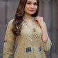 Beige Cotton Co-ord Dress Set | Auto Rickshaw Block Print – Medium to 3XL