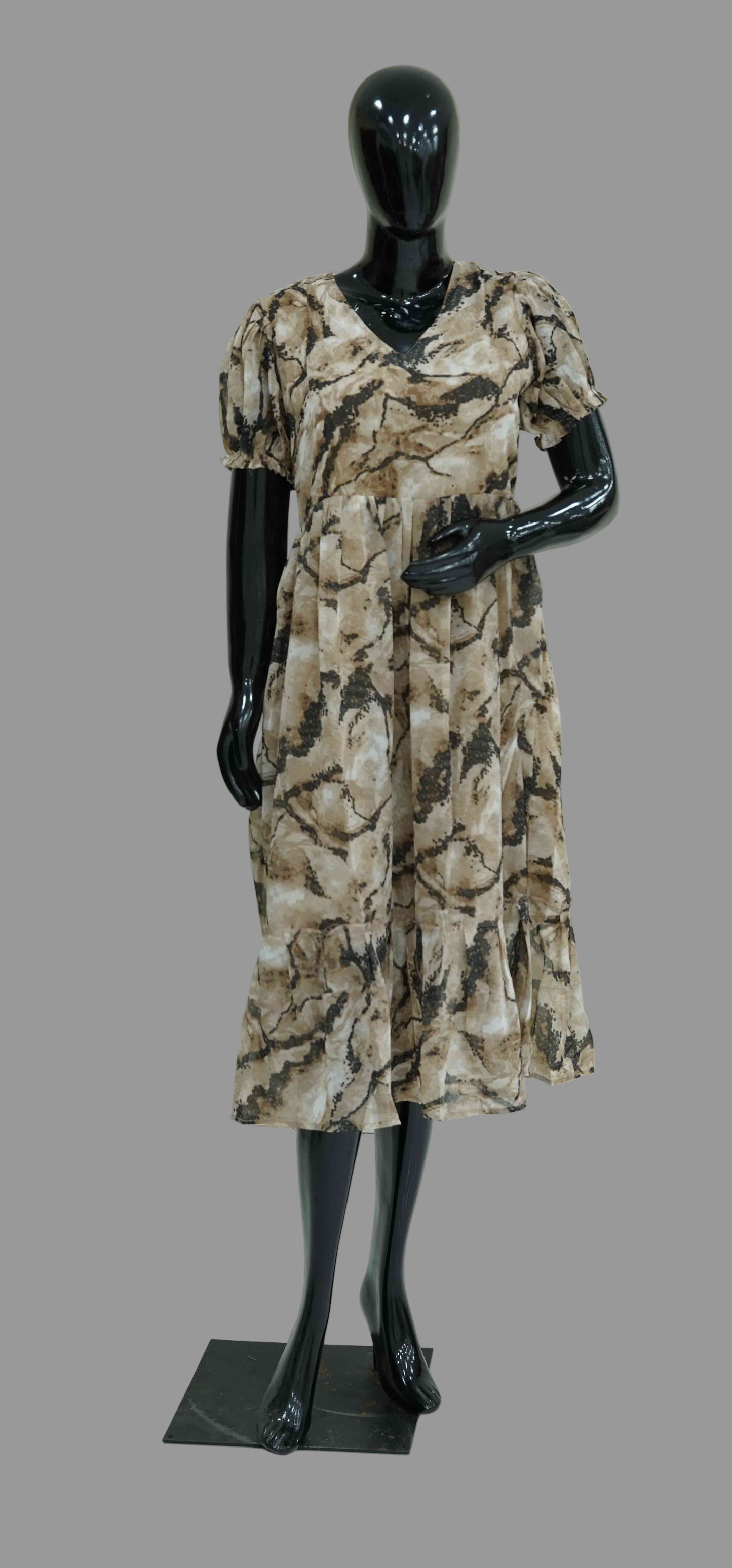 Semi-Georgette Frock for Women | Elegant Ethnic Wear | Sizes M to 2XL | Sahitha Studio