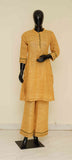 Beige colour Pure Cotton 2-Piece Dress Set – Medium to 2XL