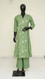 Pista Green colour Pure Cotton 2-Piece Dress Set – Medium to 2XL